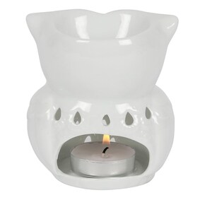 Charming Owl Oil And Wax Melt Burner For Home Fragrance