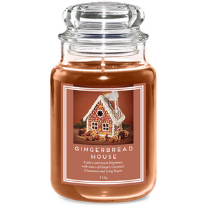 Liberty Candles Gingerbread Scented Jar Candle