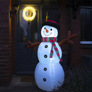 Inflatable Snowman, 180cm Medium