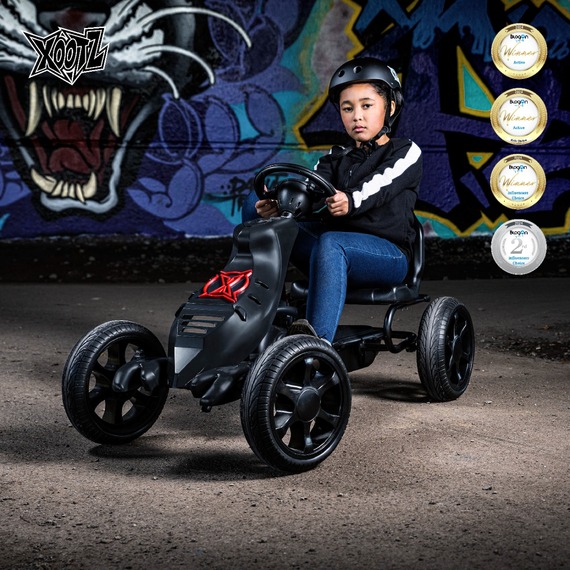 Xootz Venom Kids Ride-On Pedal Go Kart