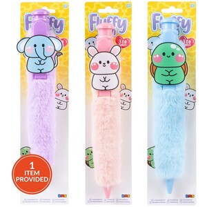 Jumbo Fluffy Clicker Pen
