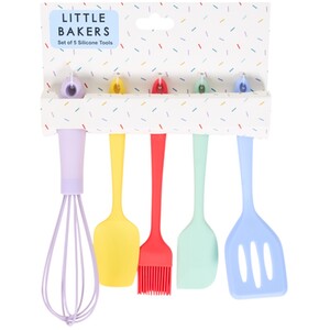 Little Bakers 5 Piece Silicone Tool Set