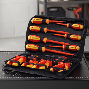 15 Piece VDE Screwdrivers and Pliers Set