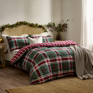 Braemar Check Brushed Cotton Duvet Cover Set