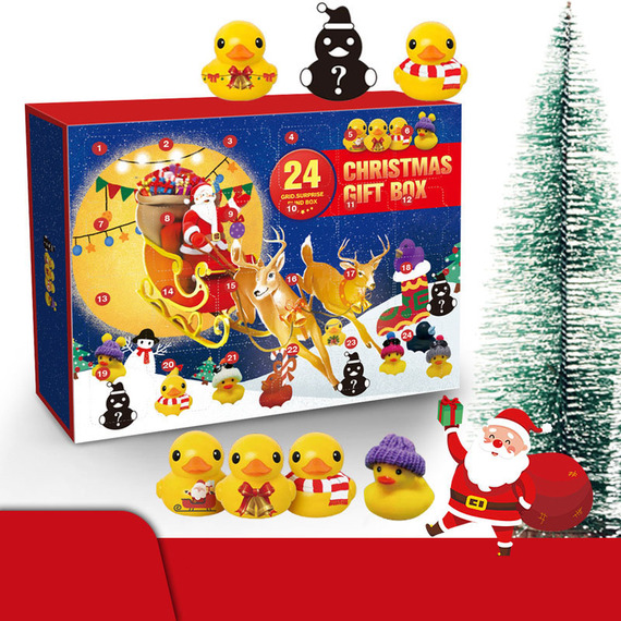 Rubber Duck Christmas Countdown Calendar