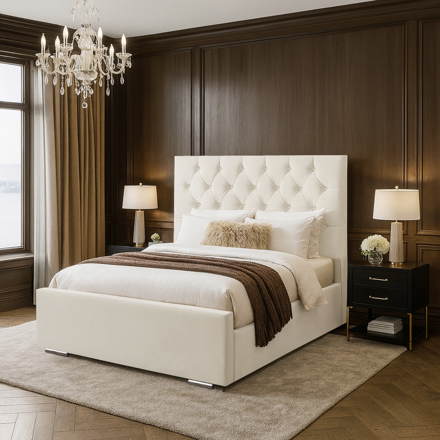 Lea Bed Frame - Yellow Small Double