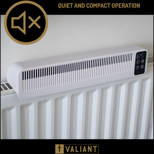 Radiator Fan With 3 Fan Heat Boosting, Quiet, Rechargeable, Magnetic