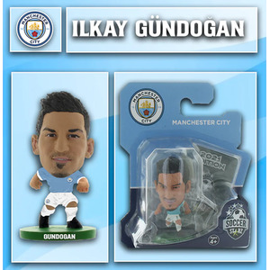 SoccerStarz Man City Ilkay Gundogan - Home Kit  Classic Kit  5cm Figure