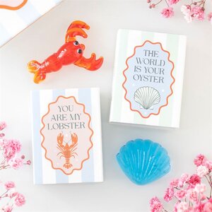 Nautical Glass Token Gifts Coastal Keepsakes Souvenirs Set