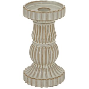 Alora Ceramic Pillar Candle Holder
