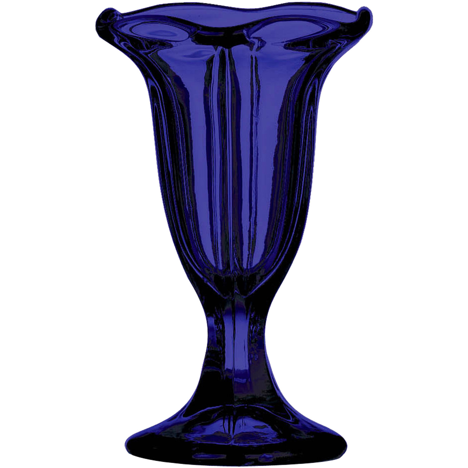 Vidrio Blue Tall Sundae Glass - Blue