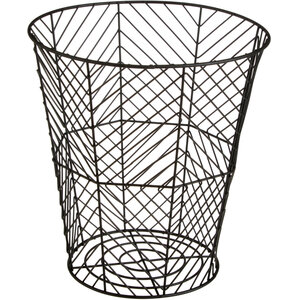 Vertex Black Powder Coat Storage Basket