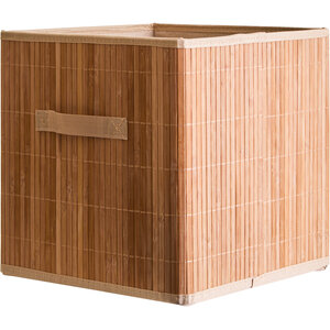 Kankyo Natural Bamboo Storage Box with Handles