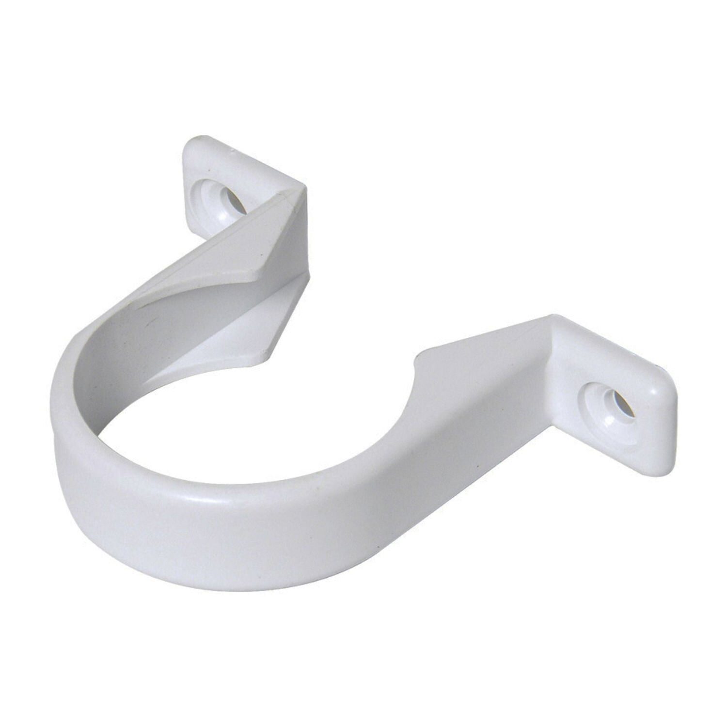 WS34W FloPlast Solvent Weld Waste Pipe Clip 32mm White ABS - Image 6