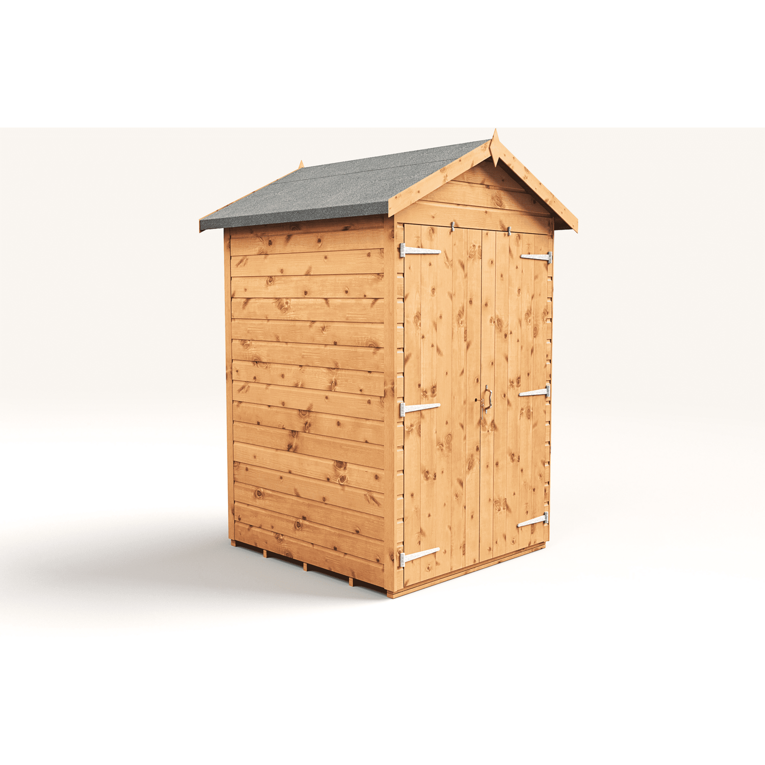Empire Sheds Double Door Tongue And Groove Wooden Apex Garden Shed 4 X 4Ft - Image 4