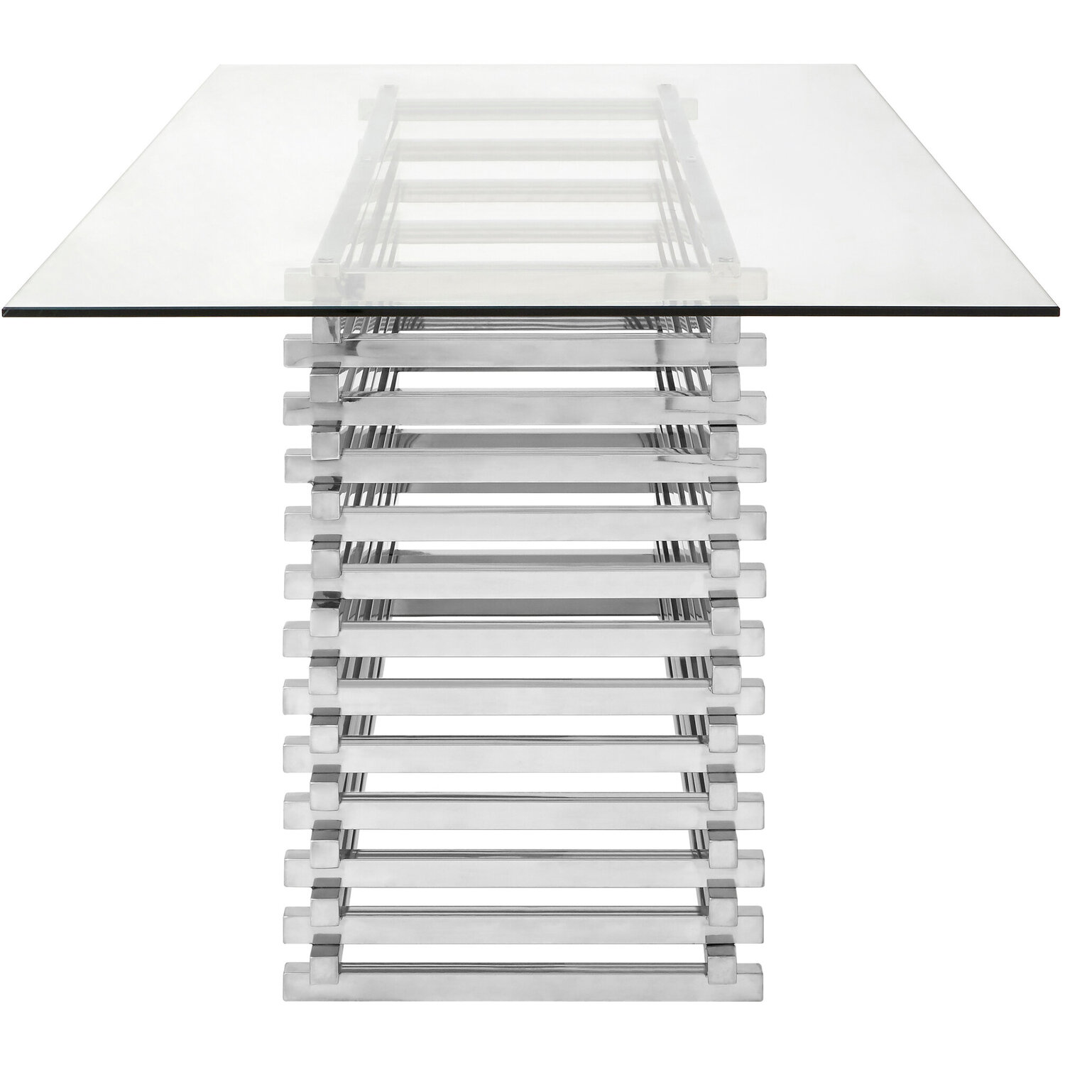 Vogue Dining Table - Silver