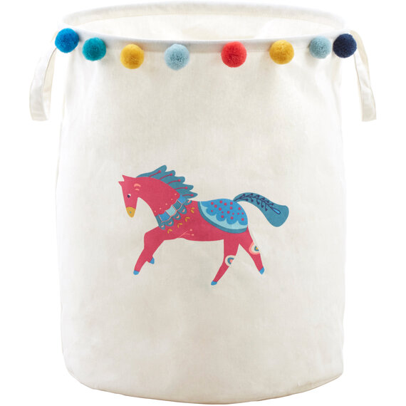 Mimo Eclectic Horse Laundry Bag