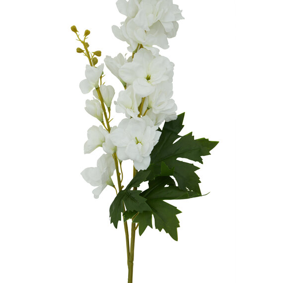 Fiori Tall White Delphinium Flower Stem