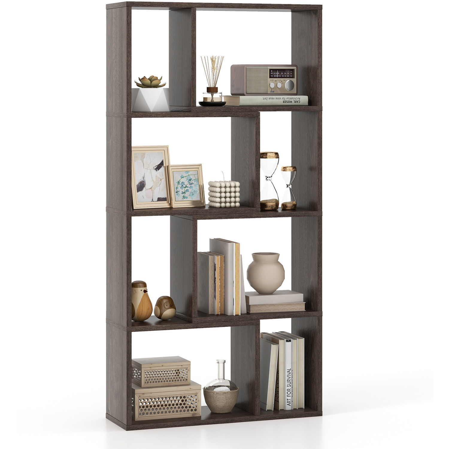 8-cube Storage Organiser - Grey