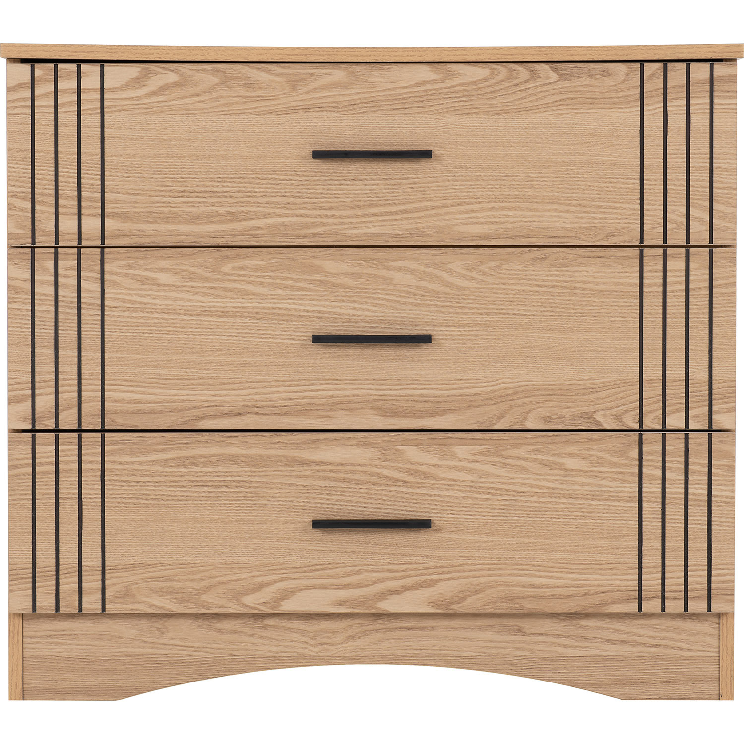 Tessa 3 Drawer Chest - Natural Oak