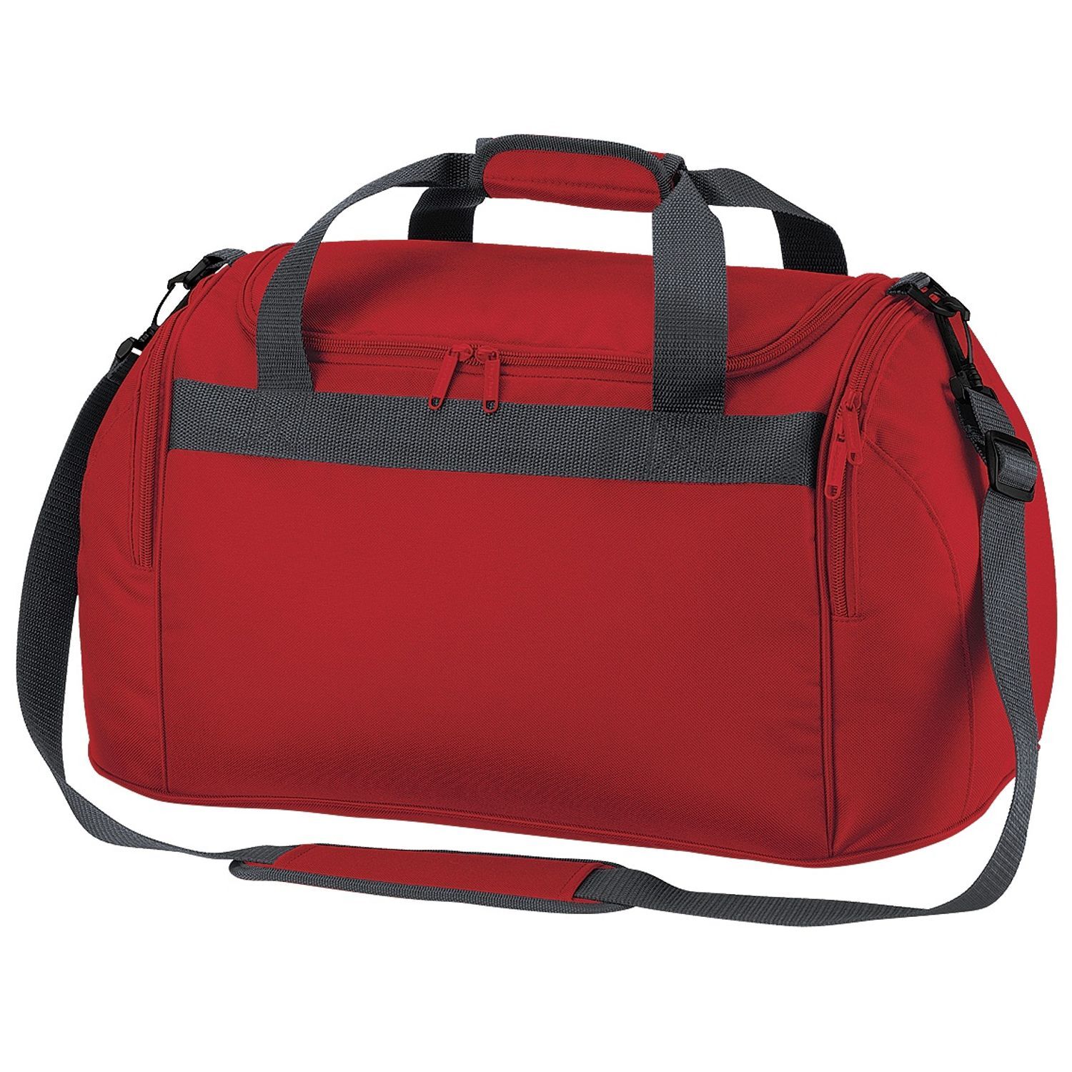 Bagbase Freestyle Holdall / Duffle Bag (26 Litres) (Pack Of 2) - Classic Red