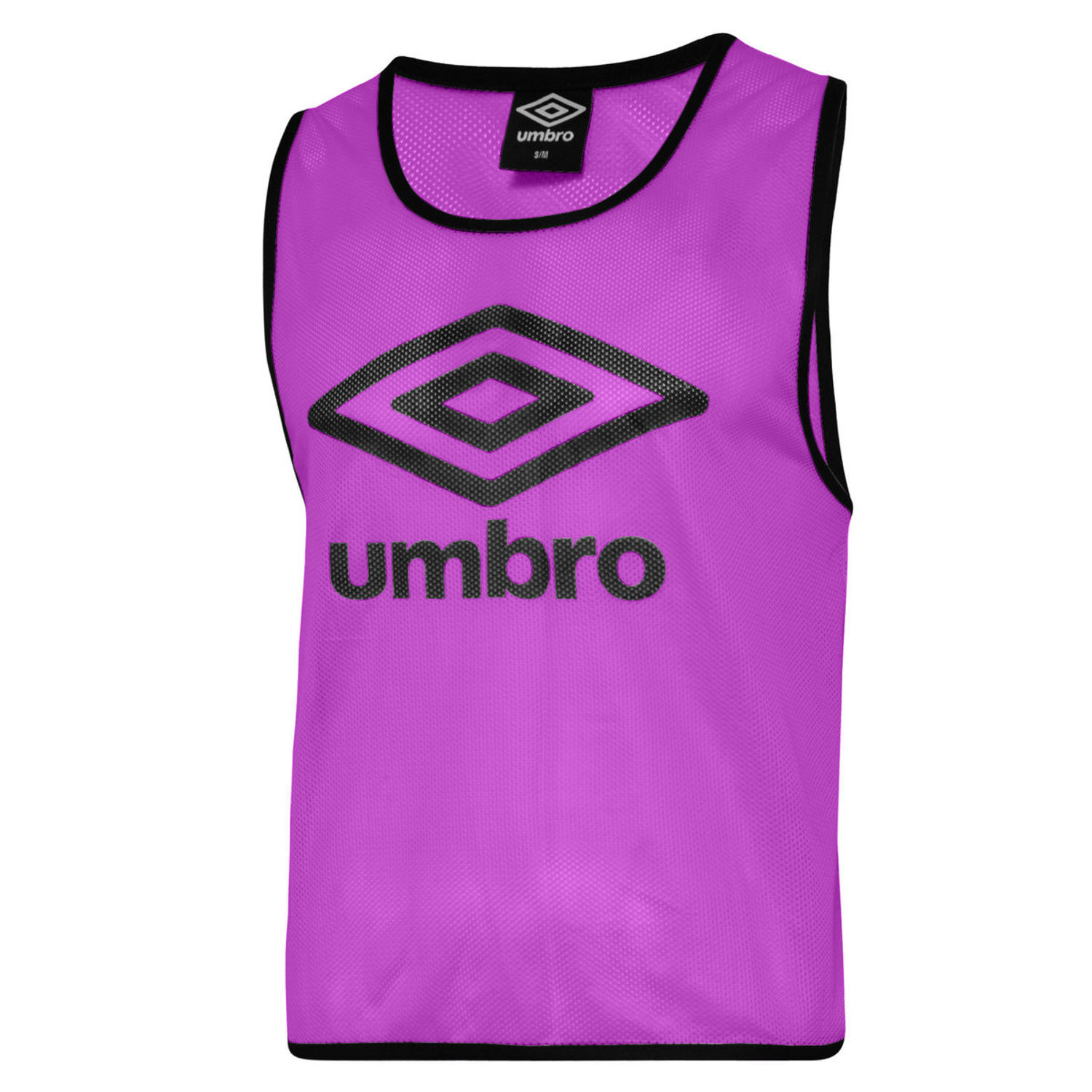 Umbro Unisex Adult Training Bib - Purple/Black