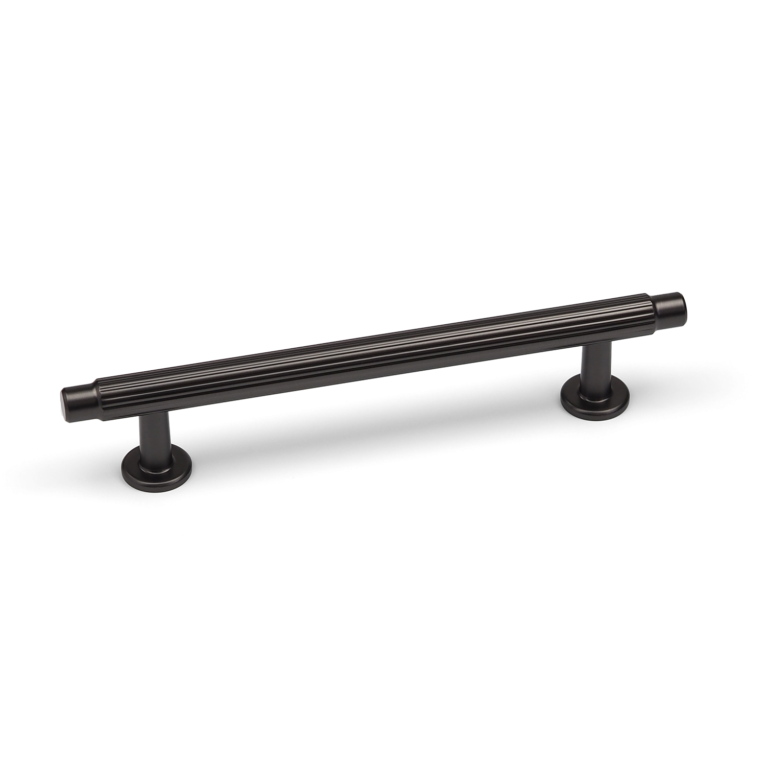 128mm Dark Grey Cabinet Handle Gunmetal Cupboard Door Drawer Pull Wardrobe Furniture Replacement Upcycle - Image 3