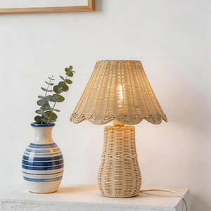 Isla Rattan Table Lamp