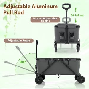 Heavy Duty Collapsible Wagon Cart