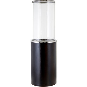 Hampstead Medium Mango Wood Hurricane Candle Holder
