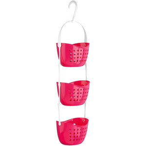 Dara 3 Tier Hot Pink Shower Caddy