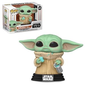 Funko Pop! Star Wars Child Grogu with Cookie Vinyl Figure 465