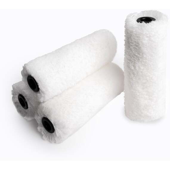 Hemway Premium Mini Paint Roller Sleeves 4 inch Pack of 4