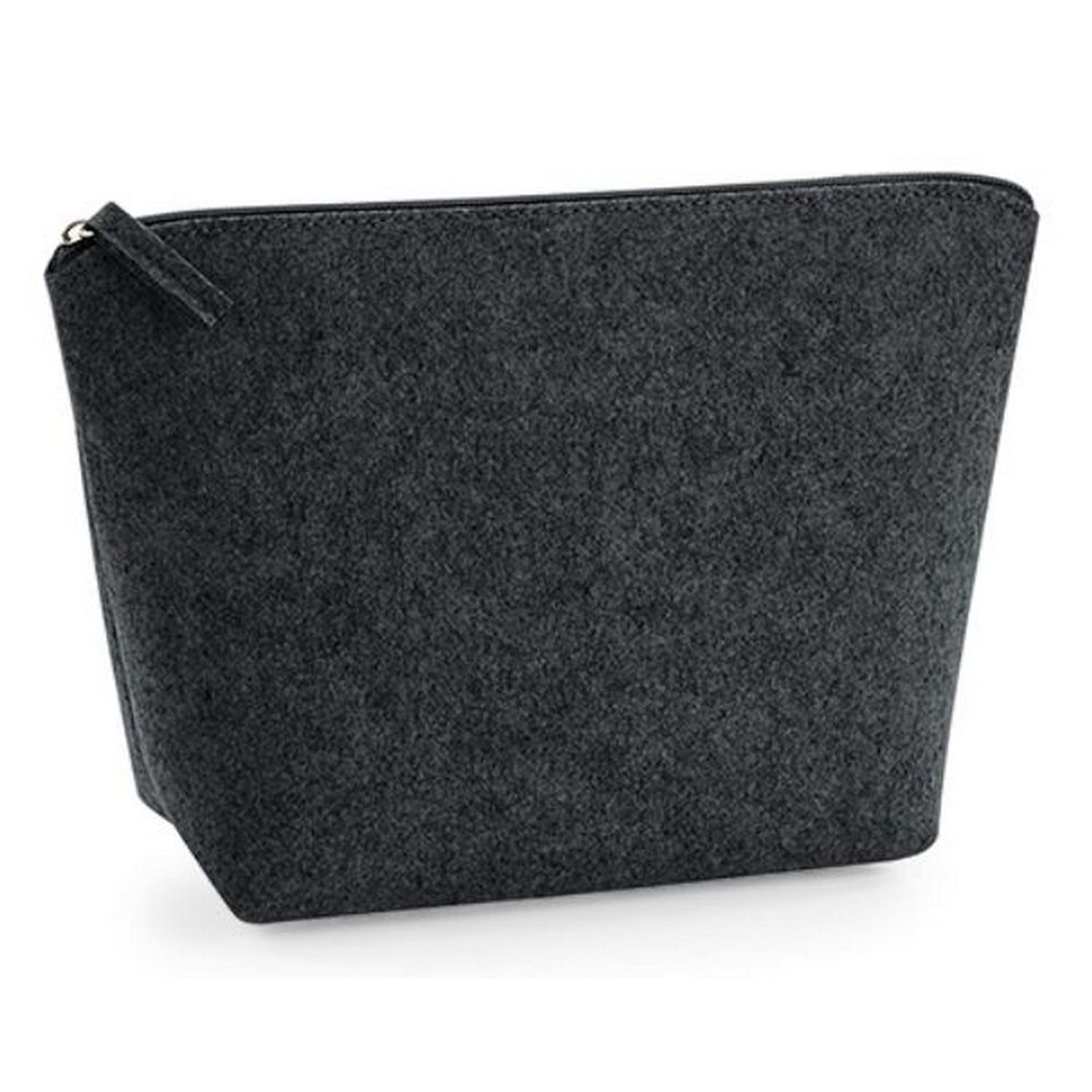 Bagbase Unisex Charcoal Melange Accessory Bag In | Size: Small - Image 3