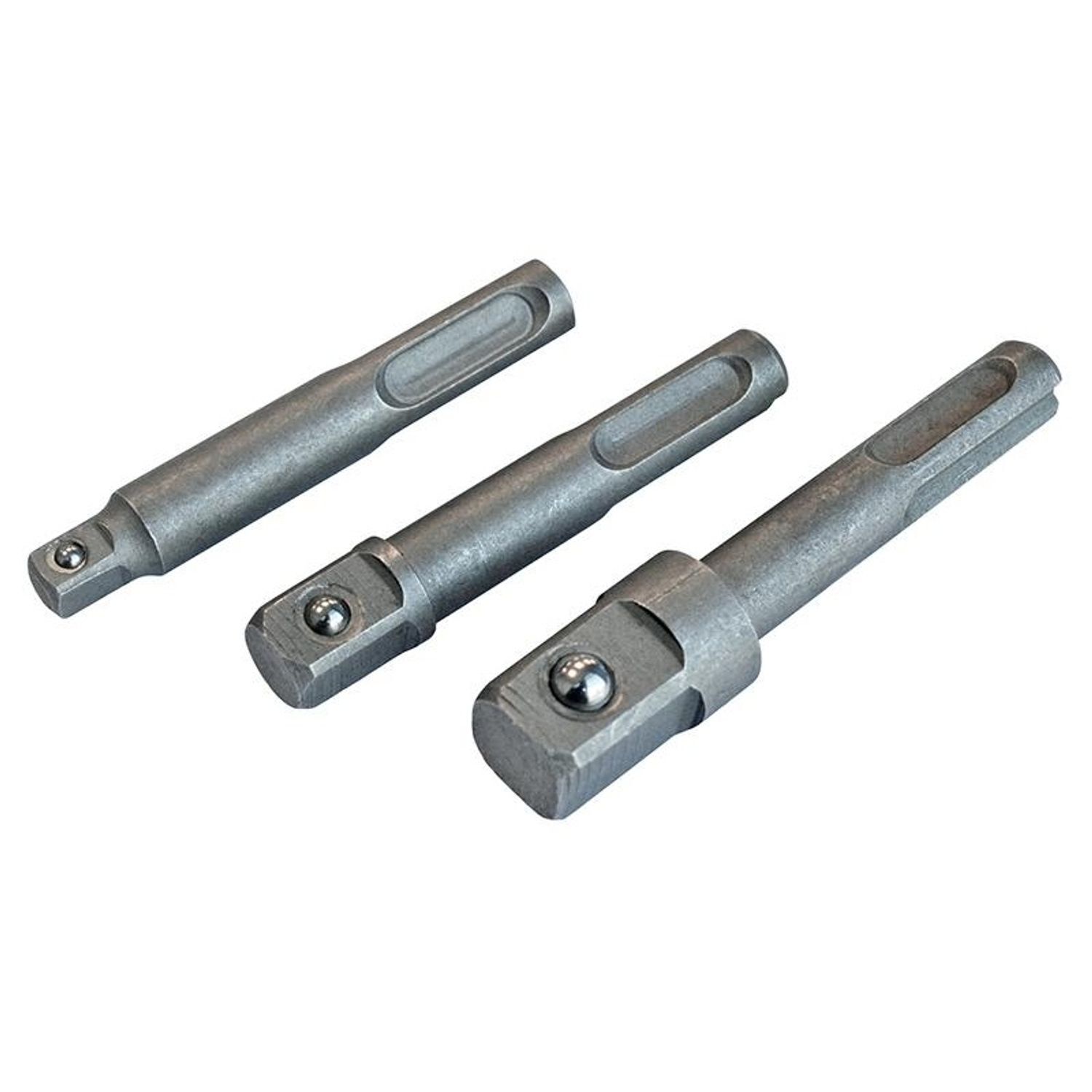 Faithfull Sds Square Drive Adaptor Set, 3 Piece - Multi Colour