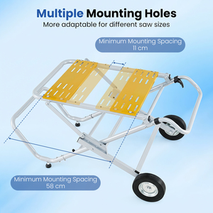 Rolling Foldable Heavy Duty Metal Base
