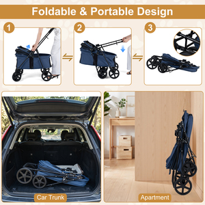Pet Stroller for Small Medium Dogs