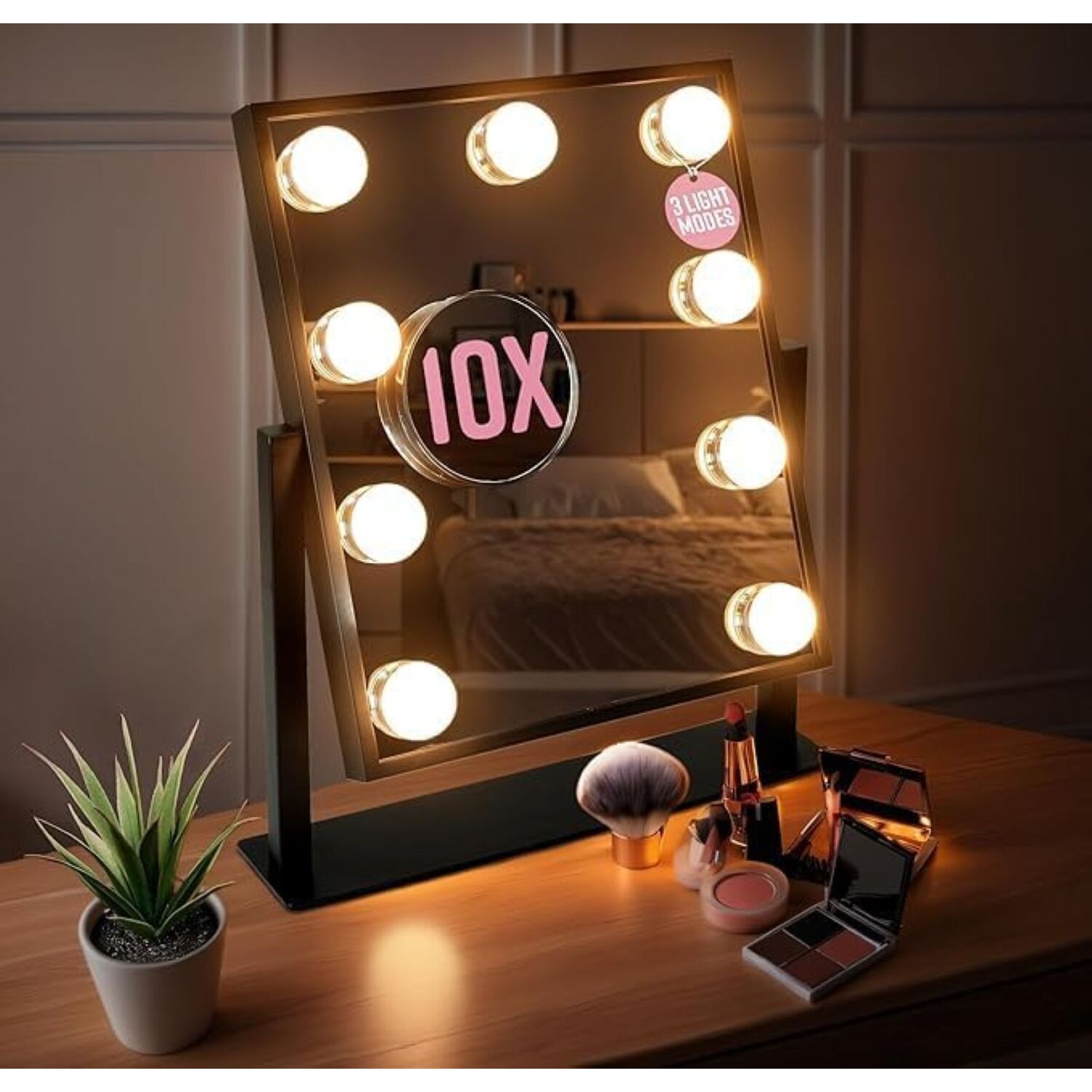 Image of GloBrite 9 LED Hollywood Dressing Table&hellip;