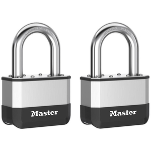 Master Lock, Elite, Laminated Padlock, 45mm, Steel, 2 Pack