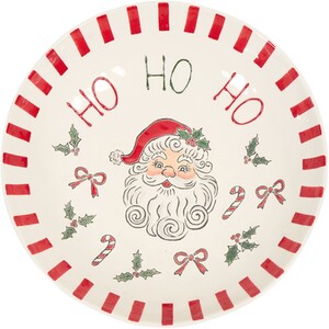 Jolly Santa Serving Bowl