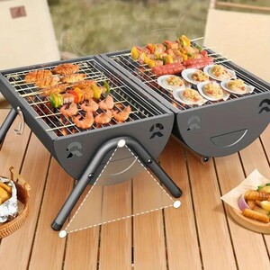 45cm Charcoal Kettle BBQ Grill Portable Garden Barbecue