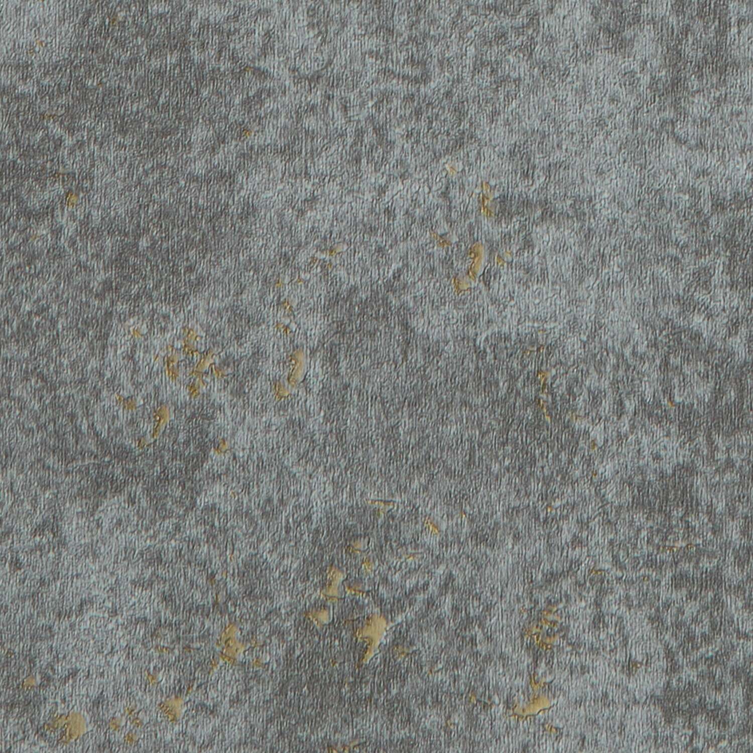 B&Q -  Sample Of Pori Wallpaper In Graphite With Gold Metallic - Image 2