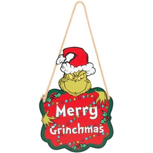 Merry Grinchmas Sign