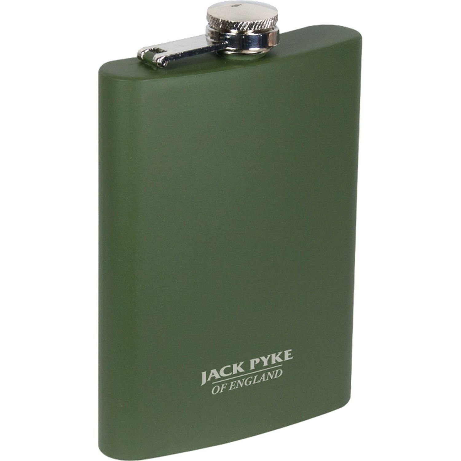 Jack Pyke Stainless Steel Hip Flask - Green