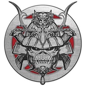 Iron Maiden Senjutsu Enamel Badge