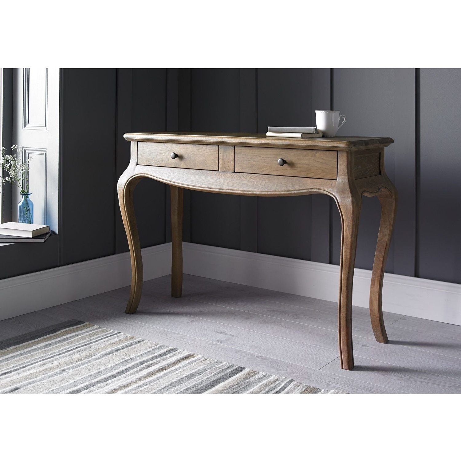 Time4sleep Weathered Oak Dressing Table - Light Oak