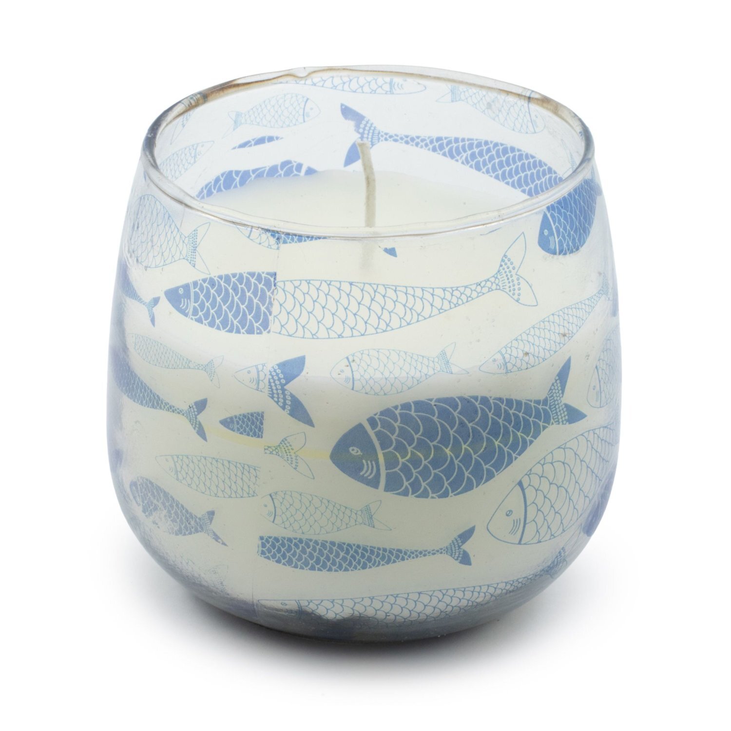  - Medium Seabreeze Glass Jar Candle 45 Hour Coastal - Image 3