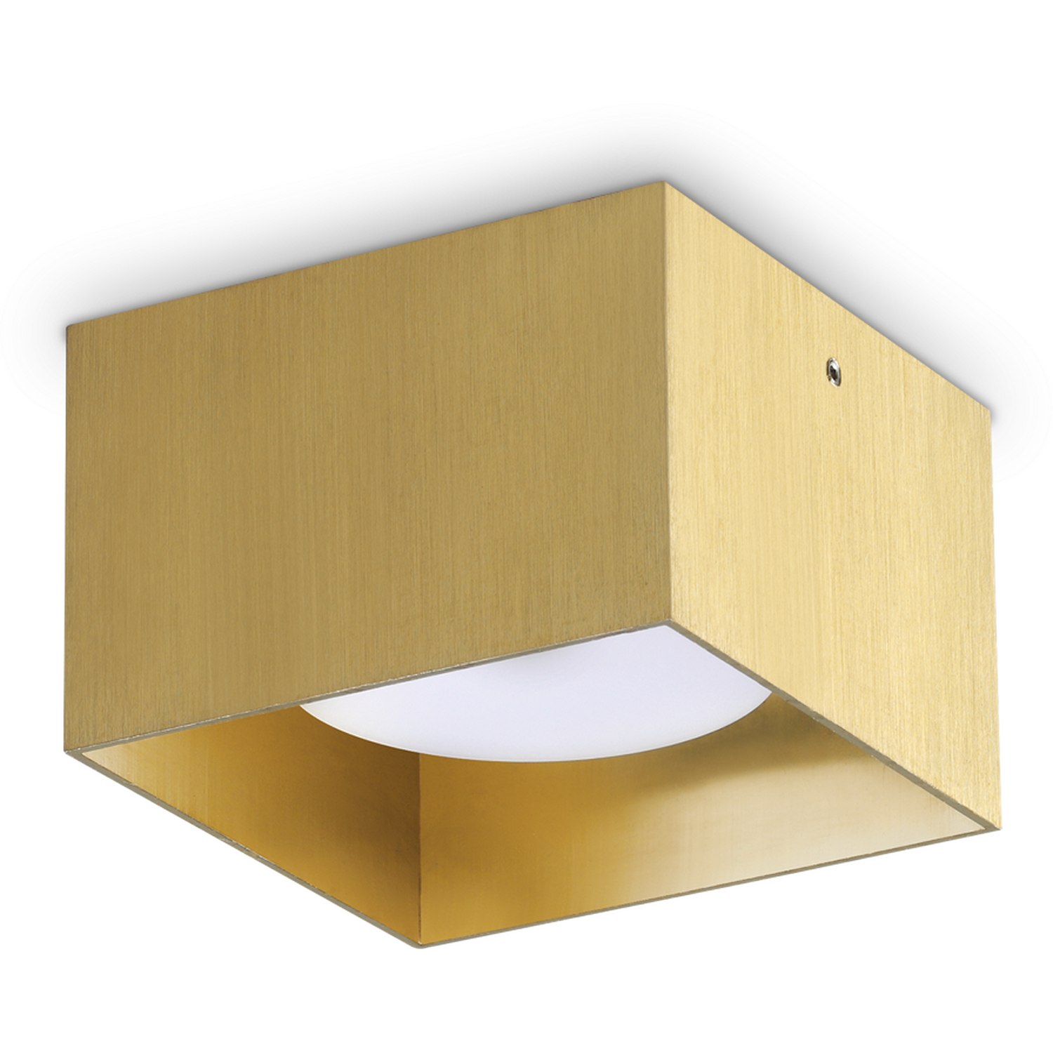 Ideal Lux Lighting Spike Ceiling Light Brass - Brass