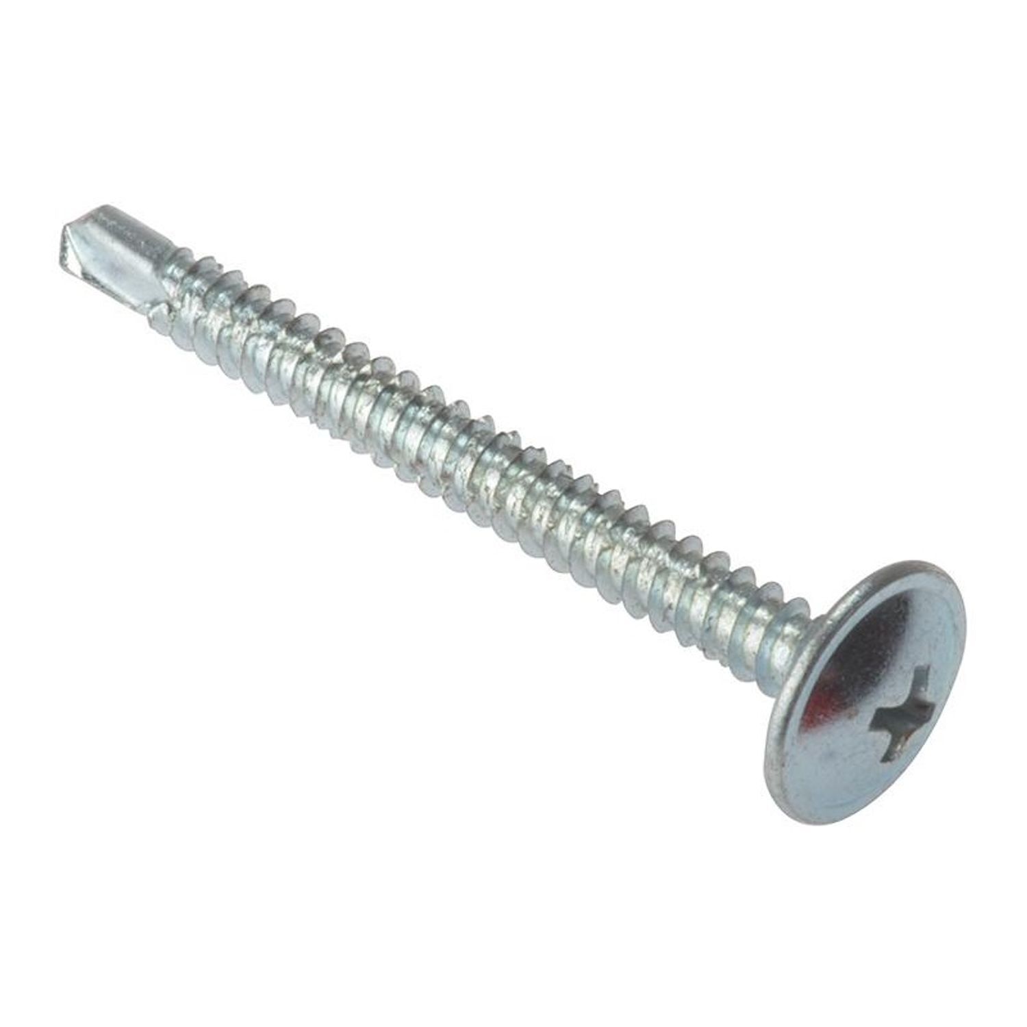 Forgefix Self-Drill Baypole Screws, Phillips, Zp - Zinc Plated
