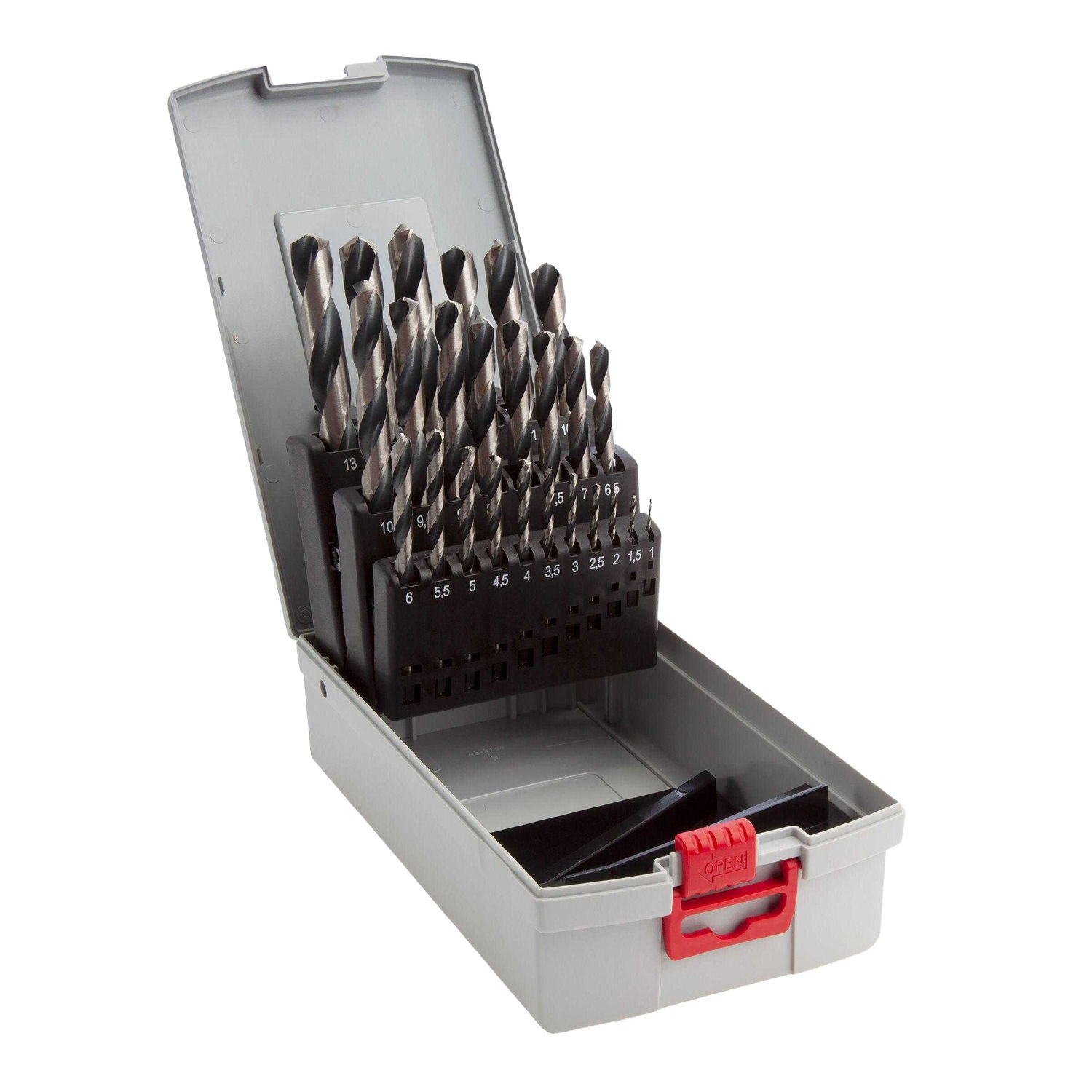 Bosch Pointteq Twist Hss Drill Bit Set - Black